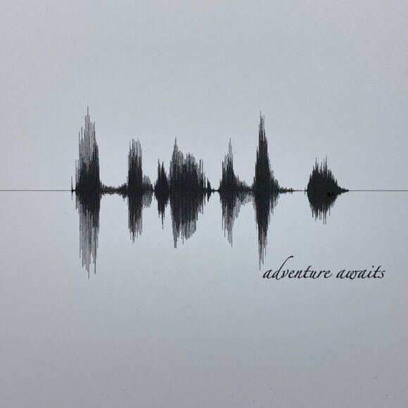 Adventure Awaits Soundwave Wall Art - Premade - Picture 2 of 4